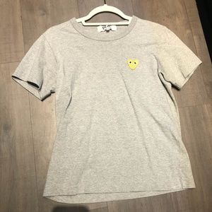 Comme des Garçons PLAY Gold Heart T-Shirt